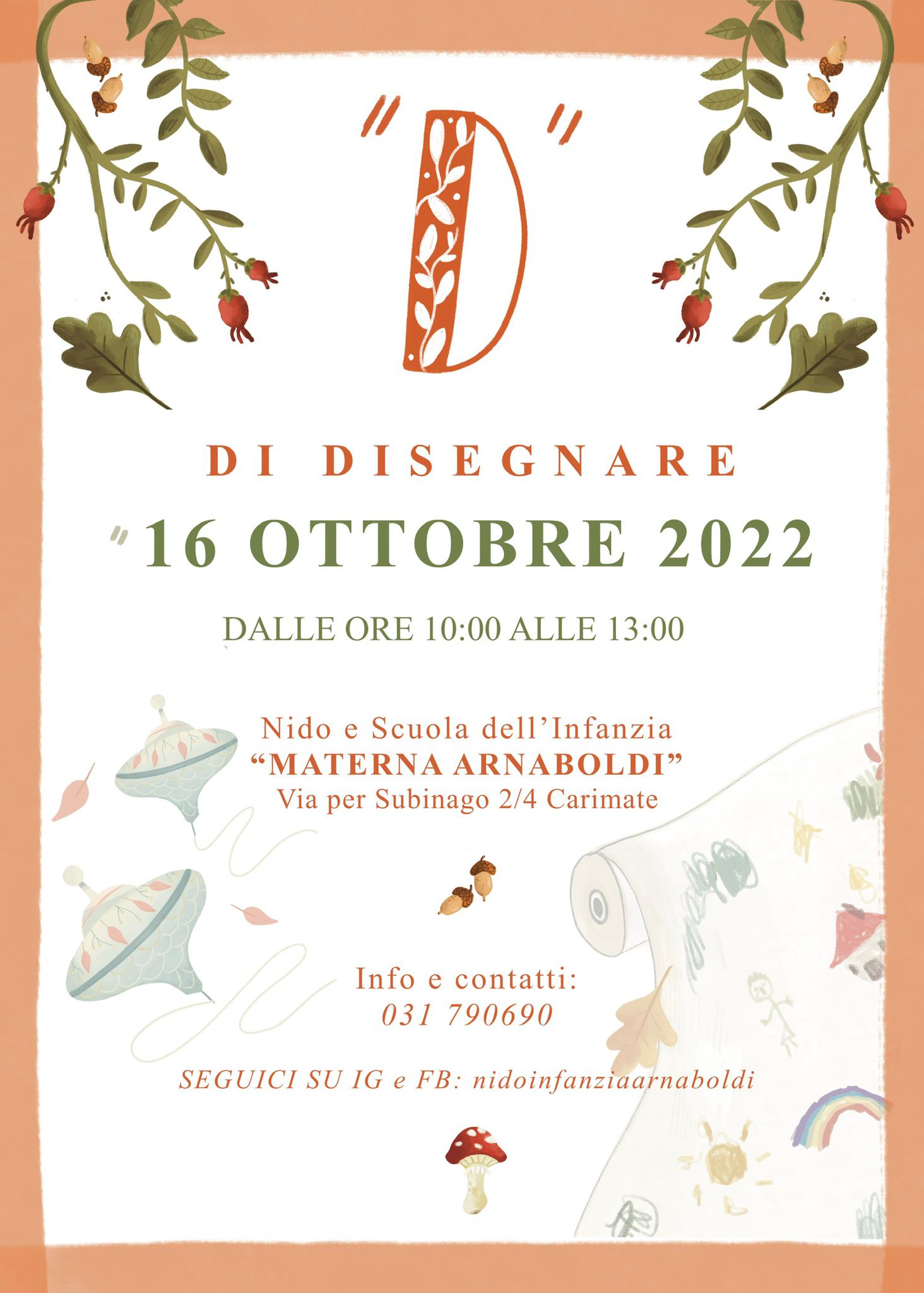 Evento "D di Disegnare" - Materna Arnaboldi