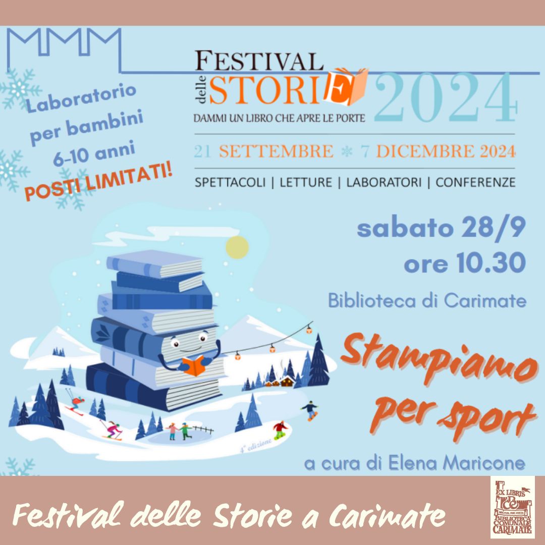 Festival delle storie | Stampiamo per sport!